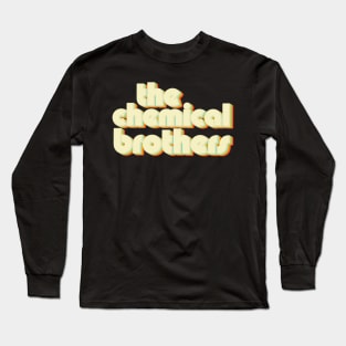 vintage color the chemical brothers Long Sleeve T-Shirt